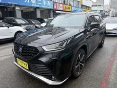 2023 Toyota Crown Kluger 2.5L HEV 4WD Luxury, чёрный — фото 1