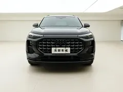 2024 Audi Q6 45 TFSI quattro 6-seat, чёрный — фото 2