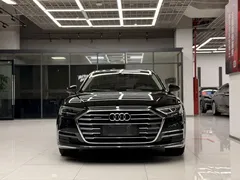 2021 Audi A8L 50 TFSI quattro Comfort, чёрный — фото 2