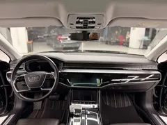 2021 Audi A8L 50 TFSI quattro Comfort, чёрный — фото 7