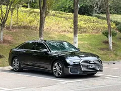 2021 Audi A6L 40 TFSI, чёрный — фото 3