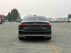 2021 Audi A8L 50 TFSI quattro Luxury, чёрный — фото 8