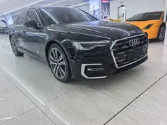 2024 Audi A6L 45 TFSI quattro Sport, чёрный — фото 3
