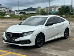2019 Honda Civic 220TURBO CVT V, белый — фото 3