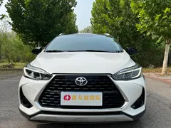 2022 Toyota Yaris L Zhixuan X 1.5L CVT Leading Plus, белый — фото 2