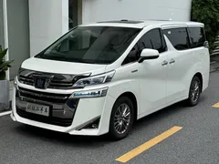 2021 Toyota Vellfire 2.5L HV, белый — фото 1