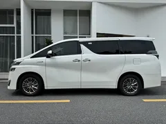 2021 Toyota Vellfire 2.5L HV, белый — фото 4