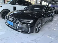 2022 Audi A6L 40 TFSI Luxury, чёрный — фото 1