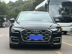 2021 Audi A6L 45 TFSI, чёрный — фото 2
