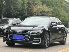 2021 Audi A6L 45 TFSI, чёрный — фото 3