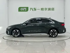2022 Audi A3 A3L Limousine 35 TFSI, зелёный — фото 5