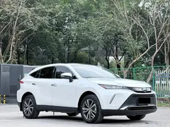 2023 Toyota Harrier Hybrid 2.5L CVT 2WD Luxury, белый — фото 3
