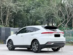 2023 Toyota Harrier Hybrid 2.5L CVT 2WD Luxury, белый — фото 16