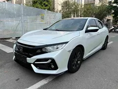 2021 Honda Civic Hatchback 220TURBO CVT, белый — фото 1