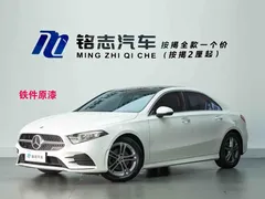 2021 Mercedes-Benz A-Class A 180 L Sport Sedan, синий — фото 1