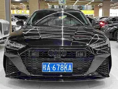 2022 Audi A7L 45 TFSI S-line, чёрный — фото 3