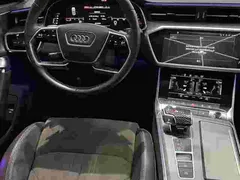 2022 Audi A7L 45 TFSI S-line, чёрный — фото 10