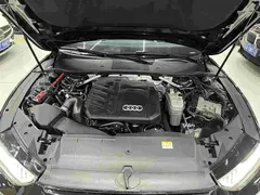 2022 Audi A7L 45 TFSI S-line, чёрный — фото 12