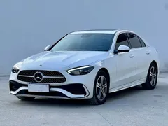 2022 Mercedes-Benz C-Class C 200 L, белый — фото 1