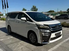 2020 Toyota Vellfire 2.5L HV, белый — фото 3