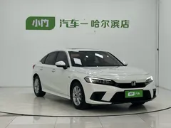 2022 Honda Civic 180TURBO CVT Shangdong, белый — фото 3