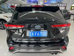2021 Toyota Crown Kluger 2.5L HEV 4WD Premium, чёрный — фото 9