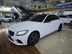 2021 Mercedes-Benz C-Class C 260 L, белый — фото 2