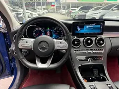 2021 Mercedes-Benz C-Class C 260 L Sport, синий — фото 14