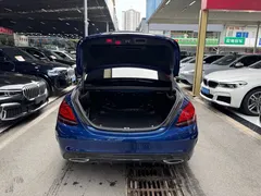 2021 Mercedes-Benz C-Class C 260 L Sport, синий — фото 20