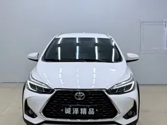 2022 Toyota Yaris L Zhixuan X 1.5L CVT Luxury Plus, белый — фото 2