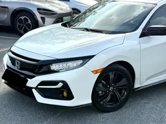 2021 Honda Civic Hatchback 220Turbo CVT, белый — фото 2