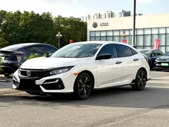 2021 Honda Civic Hatchback 220Turbo CVT, белый — фото 9