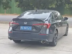 2022 Honda Civic 240TURBO CVT, чёрный — фото 9
