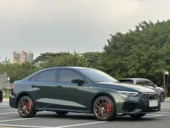 2022 Audi A3L Limousine 35 TFSI Fashion Sport, зелёный — фото 3