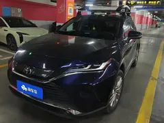 2022 Toyota Harrier 2.0L CVT 2WD Premium, синий — фото 1