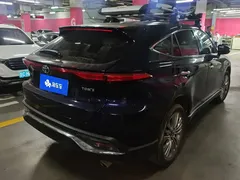2022 Toyota Harrier 2.0L CVT 2WD Premium, синий — фото 3
