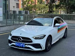 2023 Mercedes-Benz C-Class C 200 L, белый — фото 1