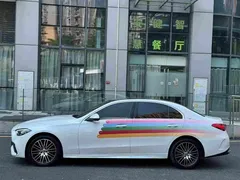 2023 Mercedes-Benz C-Class C 200 L, белый — фото 2