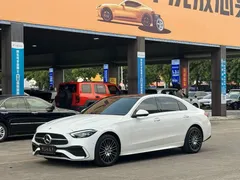 2023 Mercedes-Benz C-Class C 260 L Sport, белый — фото 1