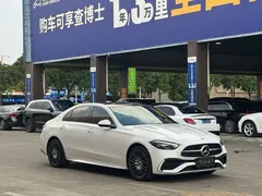 2023 Mercedes-Benz C-Class C 260 L Sport, белый — фото 3