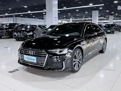 2022 Audi A6L 45 TFSI quattro Select Sport, чёрный — фото 1