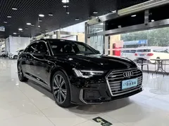 2022 Audi A6L 45 TFSI quattro Select Sport, чёрный — фото 3