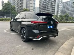 2021 Toyota Crown Kluger 2.5L HEV 4WD Premium, чёрный — фото 6