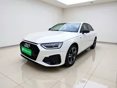 2022 Audi A4L 40 TFSI Luxury Sport, белый — фото 1