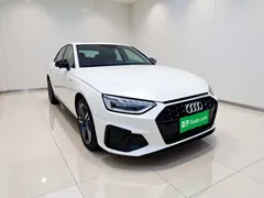 2022 Audi A4L 40 TFSI Luxury Sport, белый — фото 3