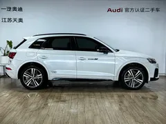2022 Audi Q5L 40T Luxury Dynamic, белый — фото 3