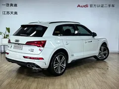 2022 Audi Q5L 40T Luxury Dynamic, белый — фото 4