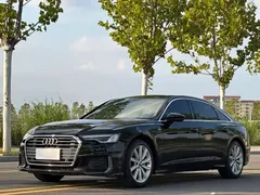 2021 Audi A6L 45 TFSI Sport, чёрный — фото 1