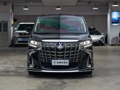 2021 Toyota Alphard Hybrid 2.5L Premium, чёрный — фото 1