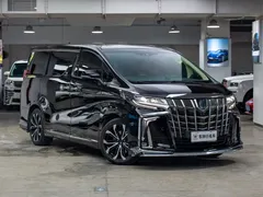 2021 Toyota Alphard Hybrid 2.5L Premium, чёрный — фото 2
